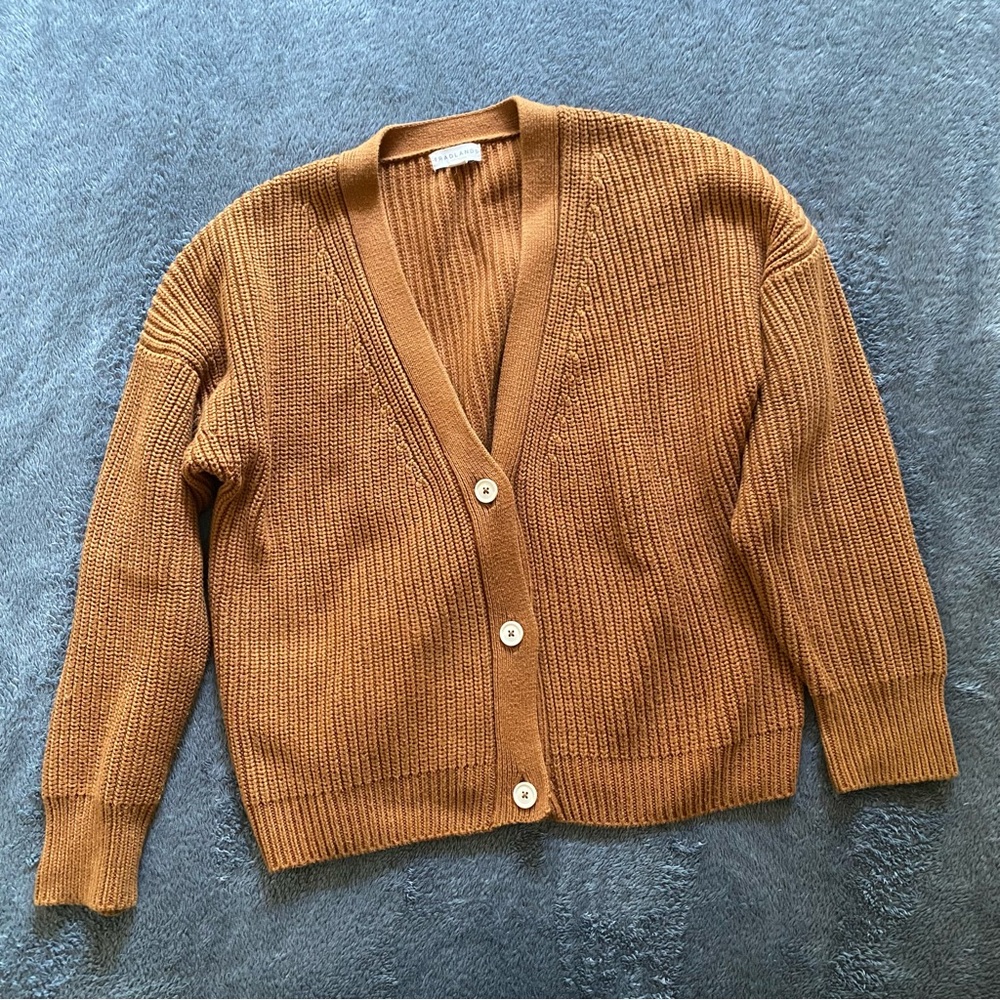 Tradlands Shelter Cardigan in Sienna